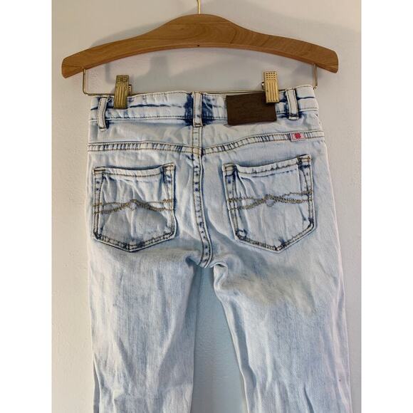 LUCKY BRAND Girl’s Distressed Zoe Jeggings / Size: 7 - Picture 7 of 10